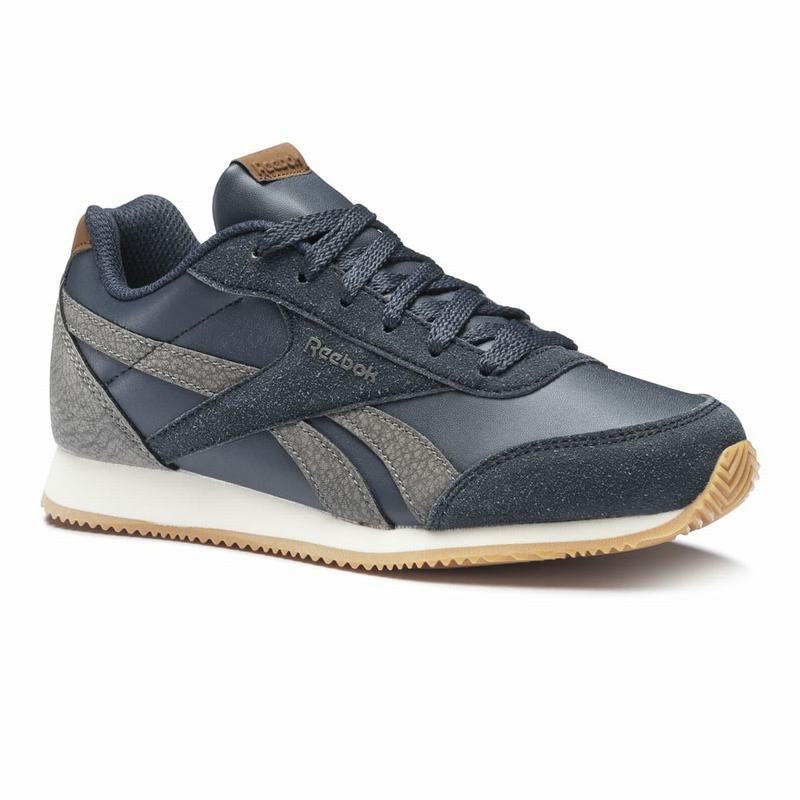 Reebok Royal Classic Jogger 2.0 Tenisky Chlapcenske - Námornícka Modrá/Tmavo Siva HO7775FB